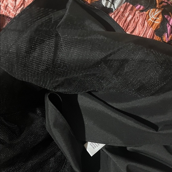 Aidan Mattox | Floral Jacquard sheer layer fit & flare dress Womens size 8 tulle - Picture 7 of 11